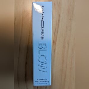 NIB MAC Cosmetics Lipglass Blow Plumping Oil Ginger Zinger